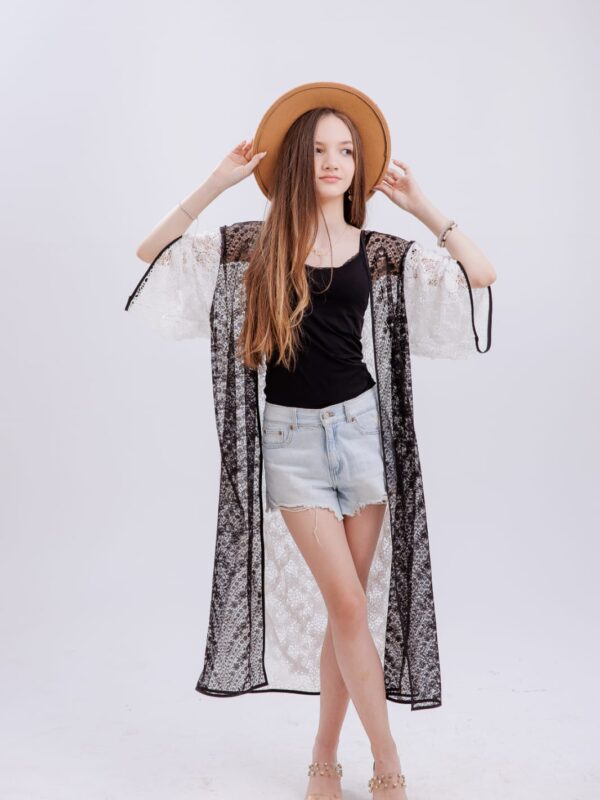 Cardigan Simellina din dantelă | Oversize