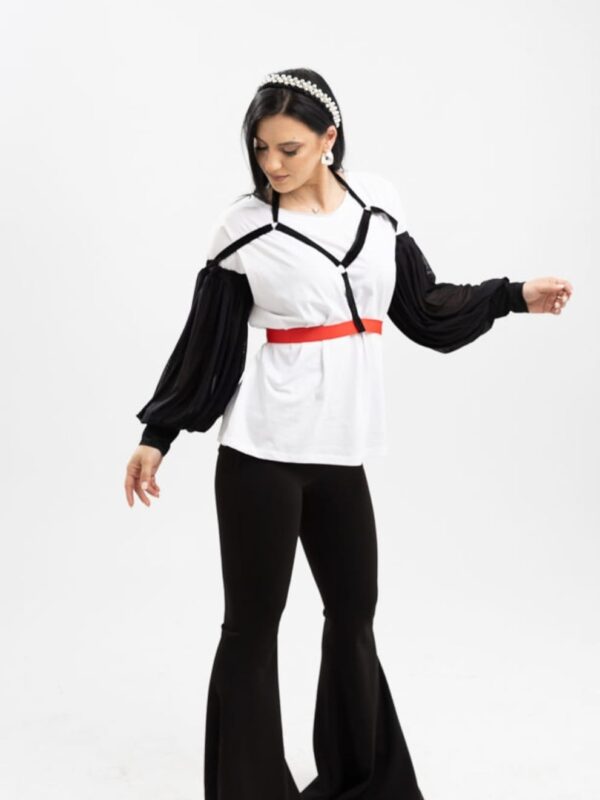 Tricou din bumbac cu Ham Hippy | Oversize